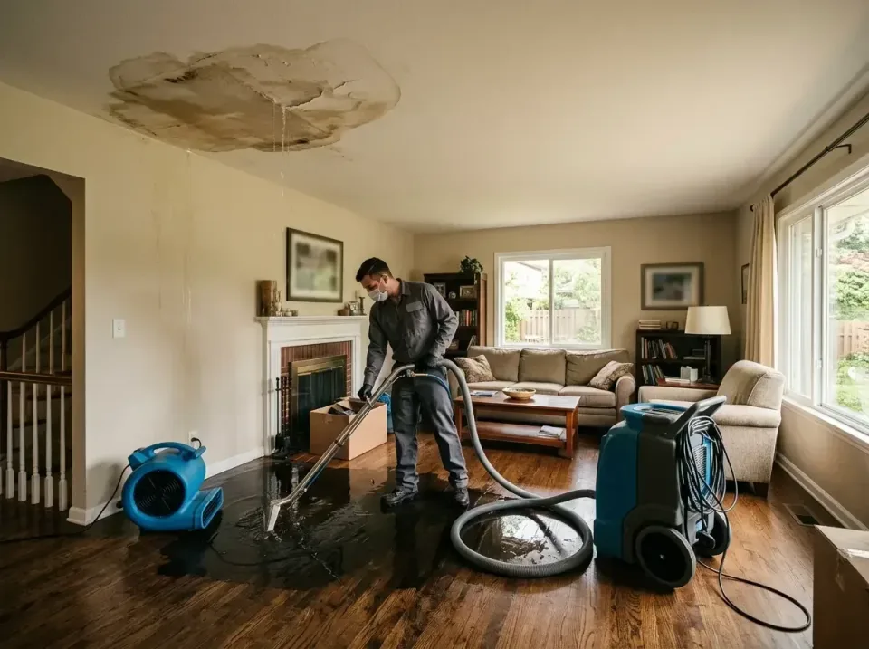 attic-pipe-burst-ceiling-drip-008 — frequently asked questions, Water Damage Restoration & Carpet Care in Baiting Hollow, NY